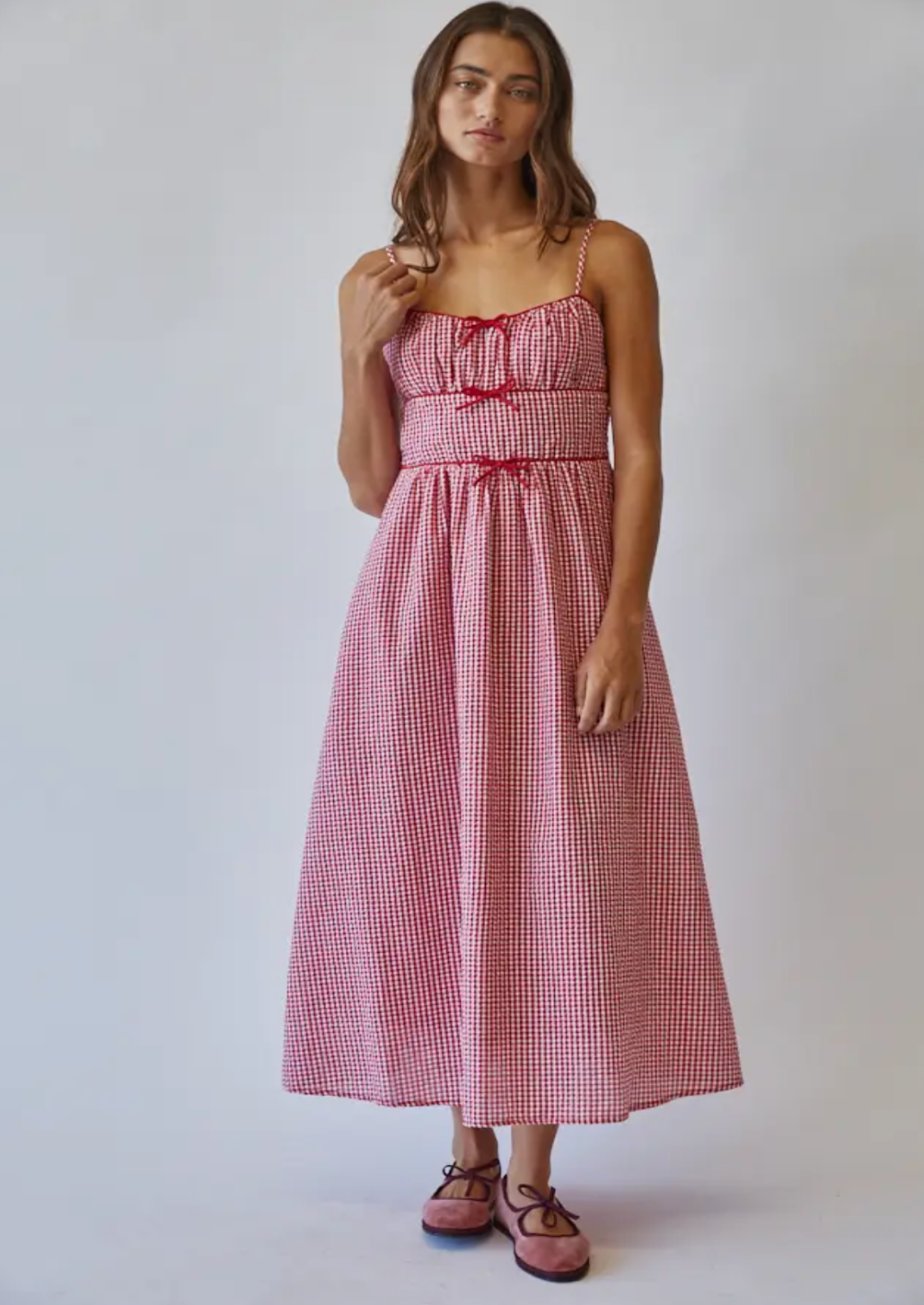 Sweet Escape Picnic Bow Dress
