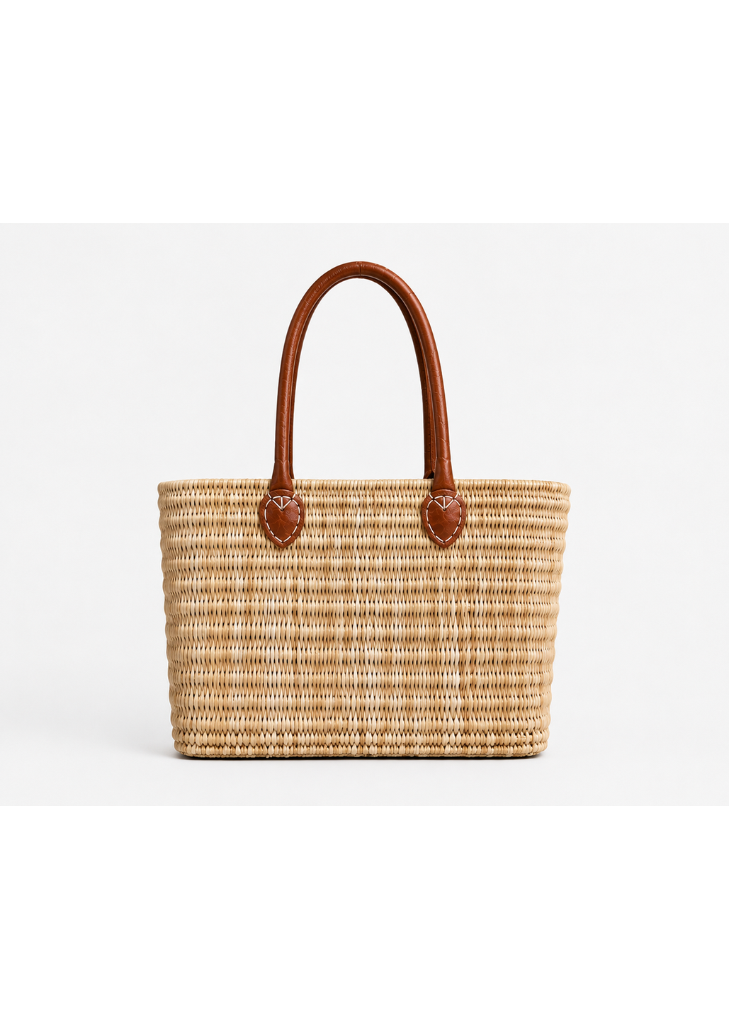 Rectangle Natural Straw Bag