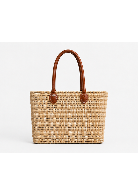 Rectangle Natural Straw Bag