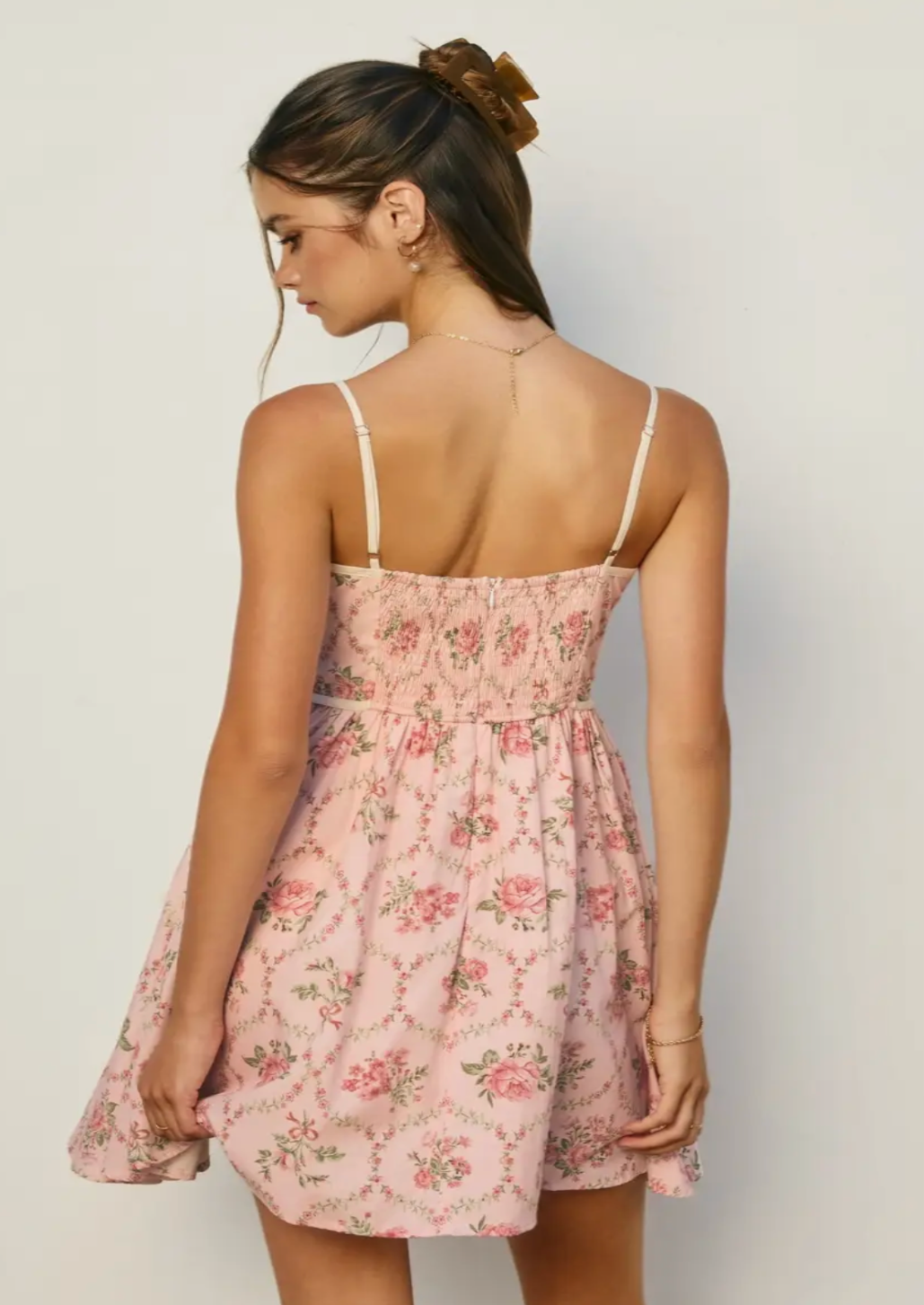 Romantic Garden Contrast Dress