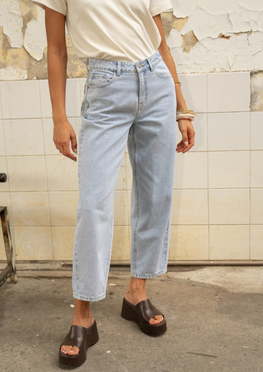 Bony Pale Blue Jean